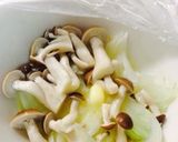 キノコとたらこのパスタ作り方3写真