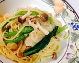 キノコとたらこのパスタ作り方6写真