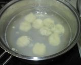 砂糖を使わないお菓子★豆腐×白玉きな粉作り方5写真