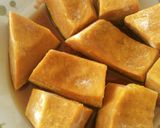 レンジで！甘じょっぱい☆かぼちゃの煮つけ作り方2写真