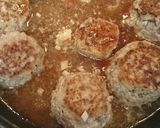 おもてなしにも☆うずら煮込みハンバーグ☆作り方6写真