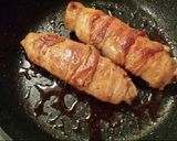 簡単！！野菜の豚バラ巻~照り焼き風~作り方12写真