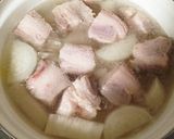 簡単ヤミツキ！大根と豚肉のとろとろ煮物作り方3写真
