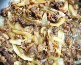牛バラ簡単シシリアンライス(牛丼の洋風)作り方3写真