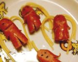 髪の生えたソーセー人☆ハロウィンにも作り方13写真