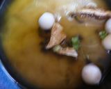 リメイク・玉麩入りみそ汁作り方2写真