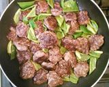 超簡単子供が喜ぶ牛肉とピーマンとネギ炒め作り方9写真