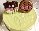 抹茶レアチーズケーキ作り方11写真