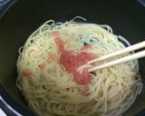 絶品！簡単！めんたいイクラパスタ！作り方5写真