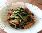 ほっこり。大根葉とさつま揚げの炒め煮作り方8写真