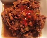 納豆そぼろ onスイートチリソース作り方7写真