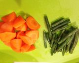 炊飯器で簡単、肉じゃが作り方1写真