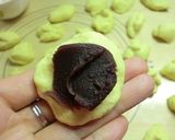 パンプキンのちぎりパン♡あんこ入り♡作り方2写真