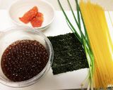 絶品！簡単！めんたいイクラパスタ！作り方1写真