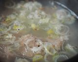 ストウブde牛すじのスープ～コムタン風作り方10写真