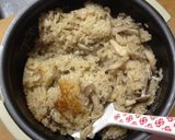 鮭ときのこの炊き込みごはん作り方9写真