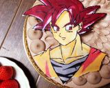 誕生日ケーキ☆ドラゴンボール☆デコチョコ作り方5写真