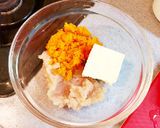 離乳食に！人参とささみのつみれ団子。作り方3写真