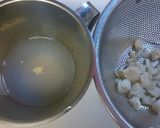 ♪チンゲン菜とホタテのクリームスープ作り方2写真