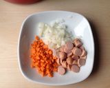 パプリカのお米詰めオーブン焼き作り方1写真