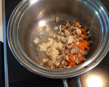 凍り豆腐と根菜のそぼろ作り方1写真