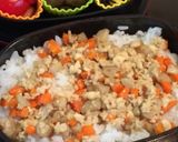 凍り豆腐と根菜のそぼろ作り方2写真