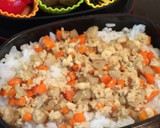 凍り豆腐と根菜のそぼろ作り方2写真