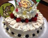 クリスマスや誕生日にキャラデコケーキ♪作り方9写真