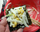 玉ねぎとコーンだけのミニかき揚げ☆お弁当作り方5写真