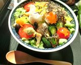 ひとりランチに♡ 残り福丼。 作り方10写真