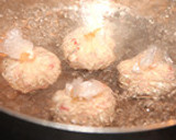 香り箱と豆腐のつみれ　お吸い物作り方3写真