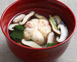 香り箱と豆腐のつみれ　お吸い物作り方6写真
