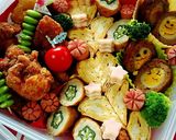 カラフル楽しいオラフ弁当〜！作り方10写真