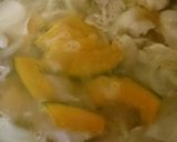 暖まる！カボチャと豚肉のカレーうどん作り方7写真