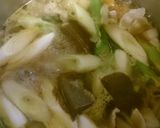 暖まる！カボチャと豚肉のカレーうどん作り方10写真