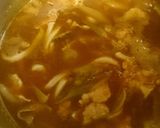 暖まる！カボチャと豚肉のカレーうどん作り方14写真