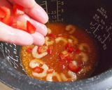 食欲増進！簡単炊飯キムチピラフ作り方3写真