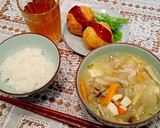 温まる！野菜と茸たっぷり！我が家の豚汁作り方14写真