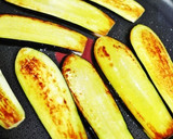 さっと1品＊焼き茄子と柿のミルフィーユ作り方2写真