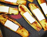 さっと1品＊焼き茄子と柿のミルフィーユ作り方3写真