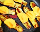 さっと1品＊焼き茄子と柿のミルフィーユ作り方4写真