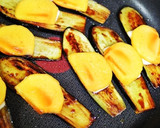さっと1品＊焼き茄子と柿のミルフィーユ作り方4写真
