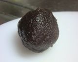 さつまいもご飯と、餡入り茶巾絞り。作り方3写真
