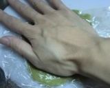 さつまいもご飯と、餡入り茶巾絞り。作り方6写真