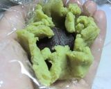 さつまいもご飯と、餡入り茶巾絞り。作り方8写真