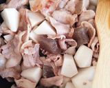 身体に優しい〜豚バラ大根作り方2写真