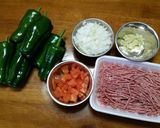 ピーマンの肉詰め作り方1写真
