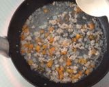 離乳食中期 野菜とひき肉のスープ作り方2写真