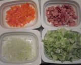 簡単！野菜炒め作り方1写真