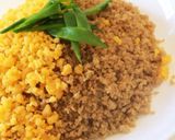 3色鶏そぼろご飯作り方11写真